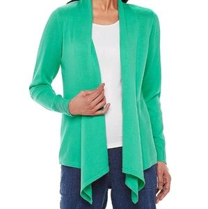 Green Cardigan NWT